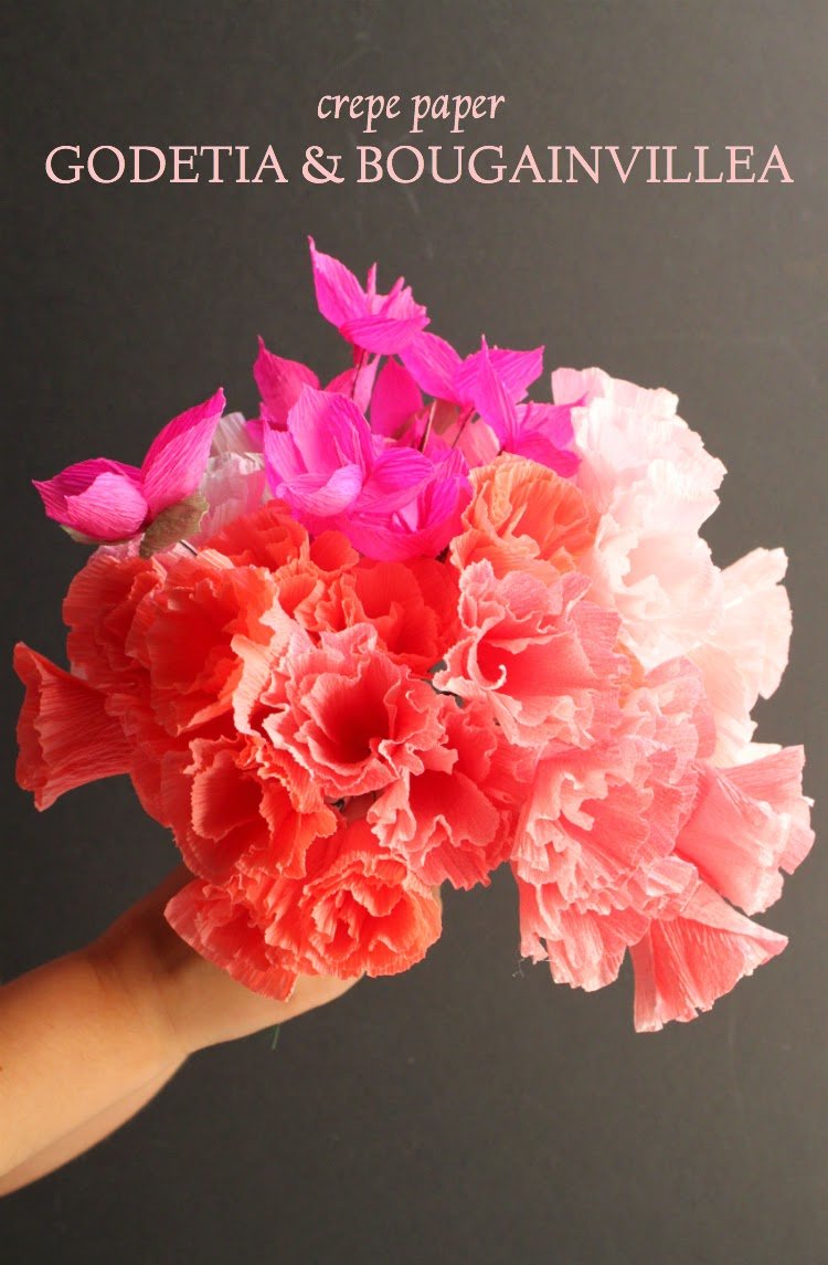 DIY Beautiful Crepe Paper Carnation