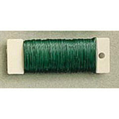 16 Gauge Floral Stem Wire - Cloth Wrapped - Lt. Green